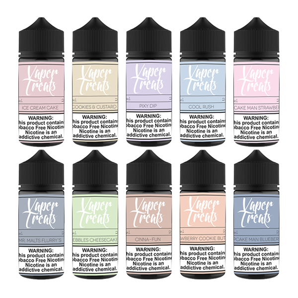 Vaper Treats Series E-Liquid 100mL | Group Photo