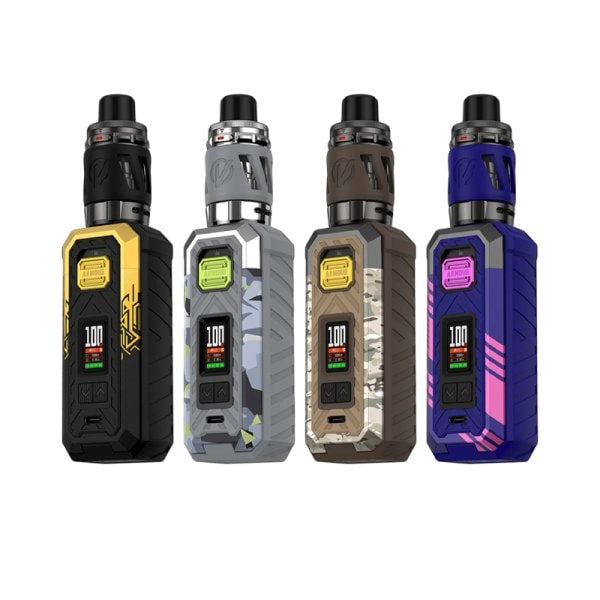 Vaporesso Armour S 100W Box Mod Starter Kit | Group Photo