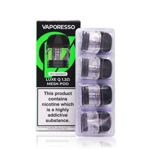 Vaporesso Luxe Q Pod (4-Pack) | 2ml 1.2ohm