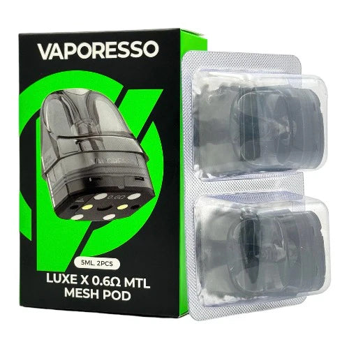 Vaporesso Luxe X 5mL Pod (2-Pack) | Mash 0.6ohm with Packaging