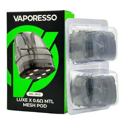 Vaporesso Luxe X 5mL Pod (2-Pack) | Mash 0.6ohm with Packaging