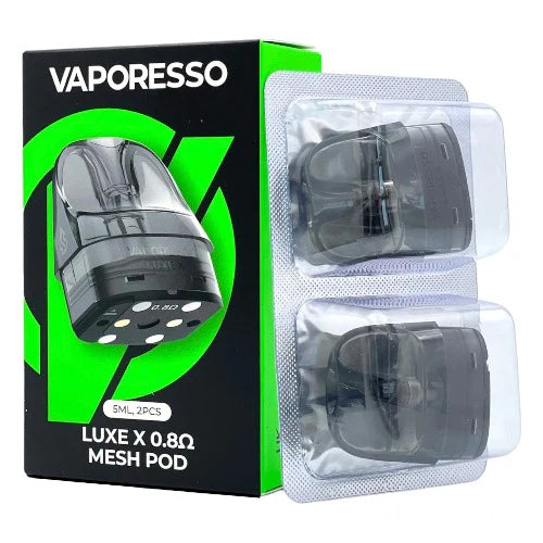 Vaporesso Luxe X 5mL Pod (2-Pack) | Mash 0.8ohm with Packaging