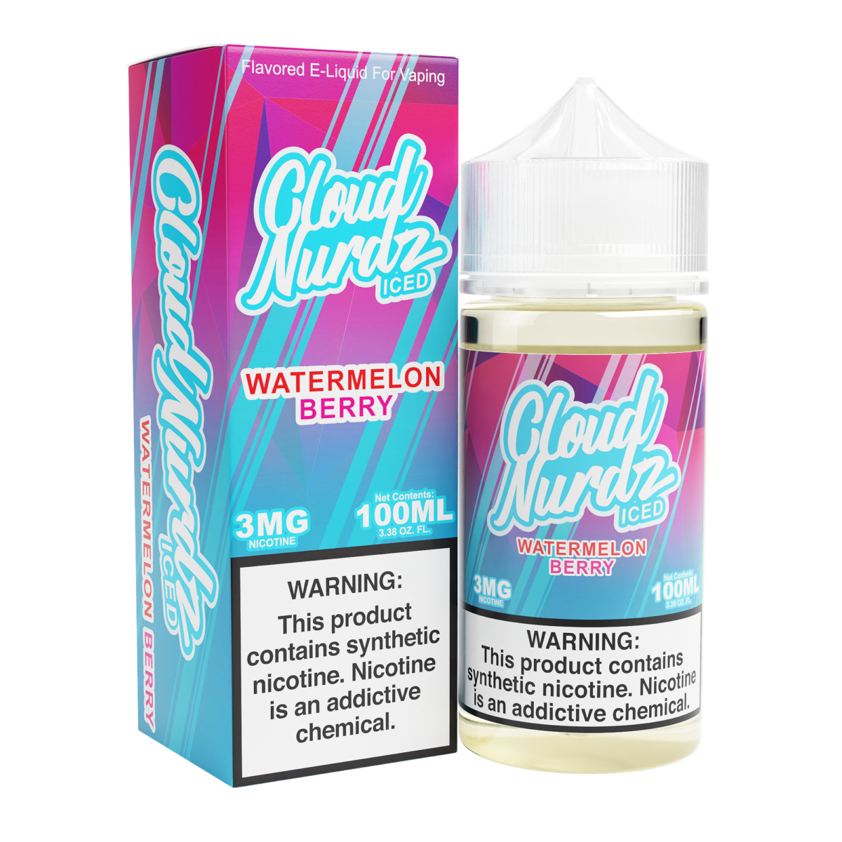 Cloud Nurdz Series E-Liquid 100mL (Freebase) | 18mg