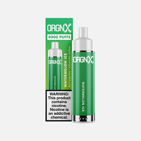 ORGNX Disposable 4000 puffs 9mL 50mg | MOQ 10 Watermelon Ice