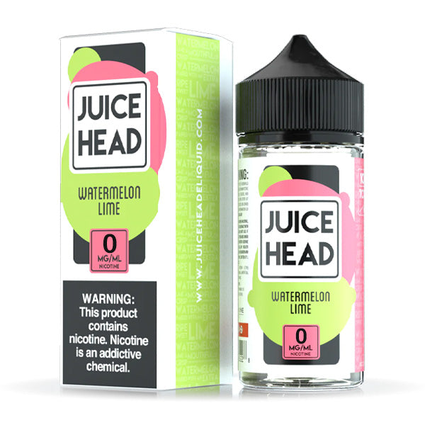 Juice Head Series E-Liquid | 100mL (Freebase) Watermelon Lime with Packaging