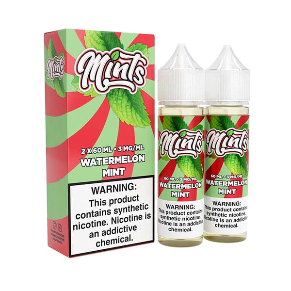 Mints Series E-Liquid x2-60mL | Watermelon Mint with packaging