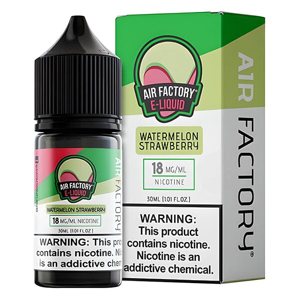 Air Factory Salt Series E-Liquid 30mL (Salt Nic) | 18mg | Watermelon Strawberry with packaging