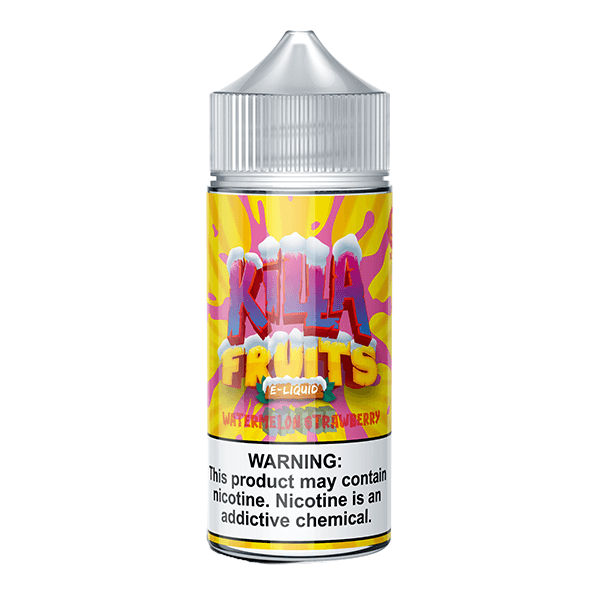 Killa Fruits Series E-Liquid 100mL (Freebase) |  Watermelon Strawberry on Ice