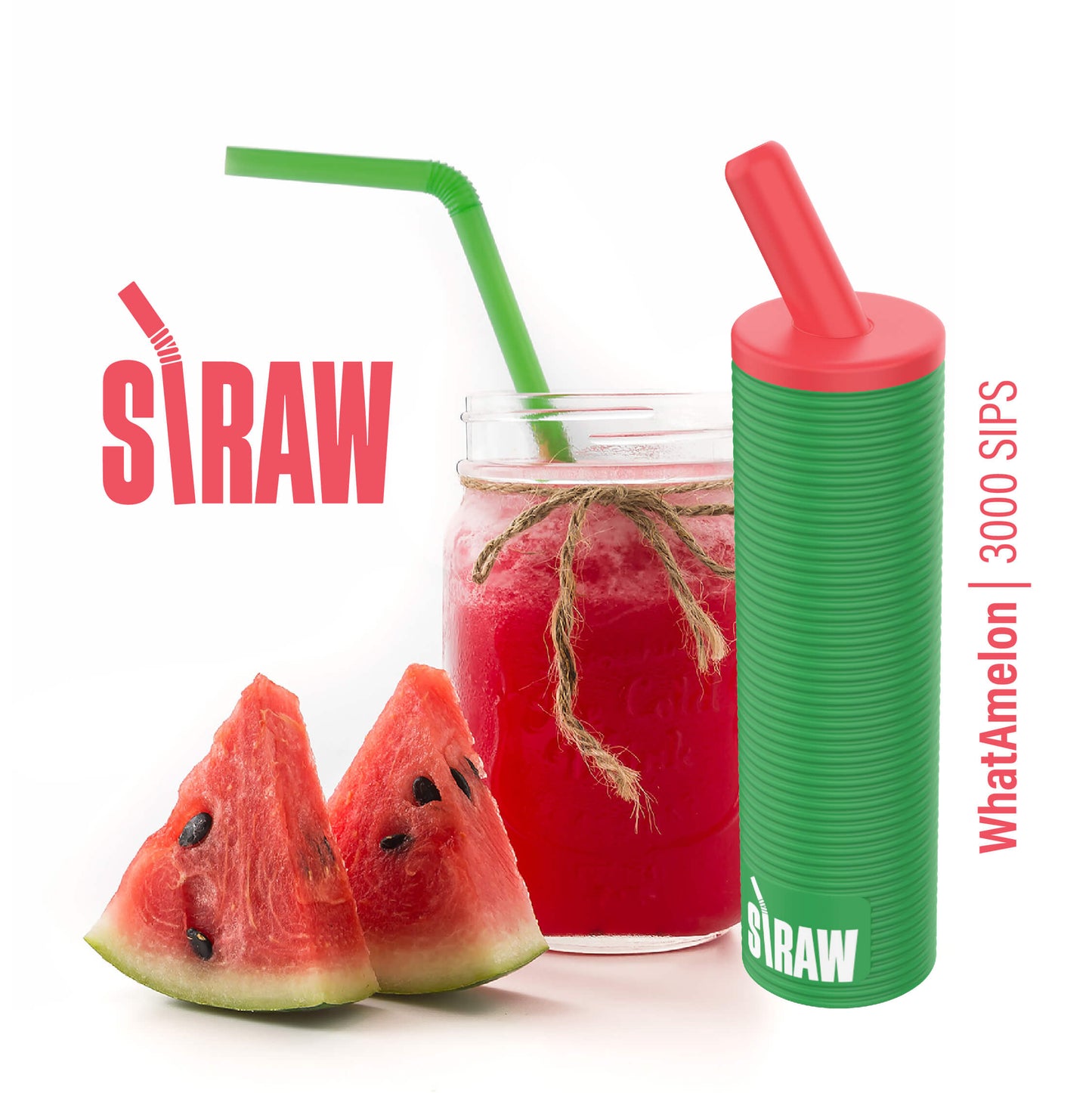 Straw Vape Disposable | 3000 Puffs | 8mL