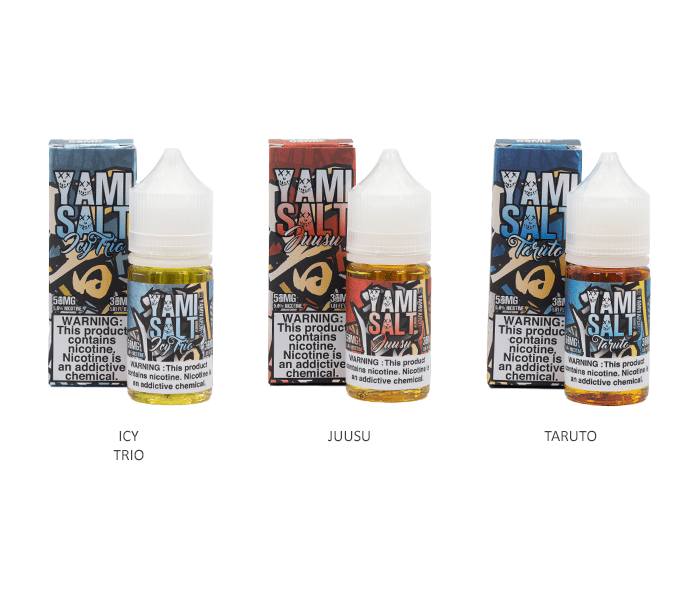 Yami Salt Series E-Liquid 30mL | Group Photo