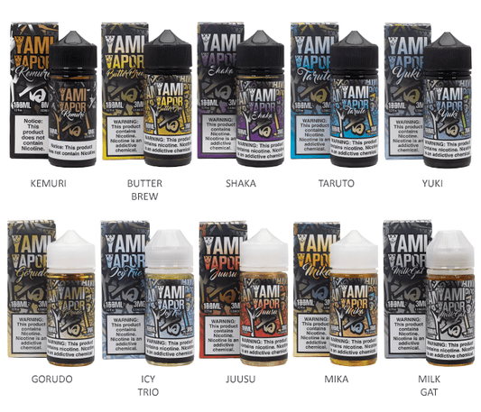 Yami Vapor Series E-Liquid 100mL | Group Photo