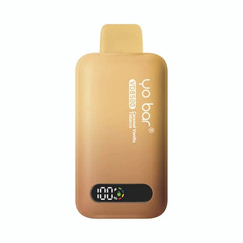 Yo Bar Disposable 8500 Puffs 16mL 50mg | MOQ 5 Caramel Vanilla Tobacco