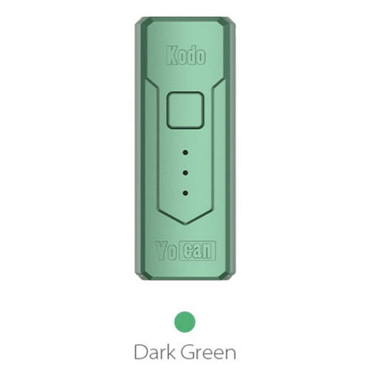 Yocan Kodo 400mAh 510 Battery (9pc Display) | Dark Green