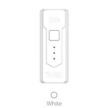 Yocan Kodo 400mAh 510 Battery (9pc Display) | White