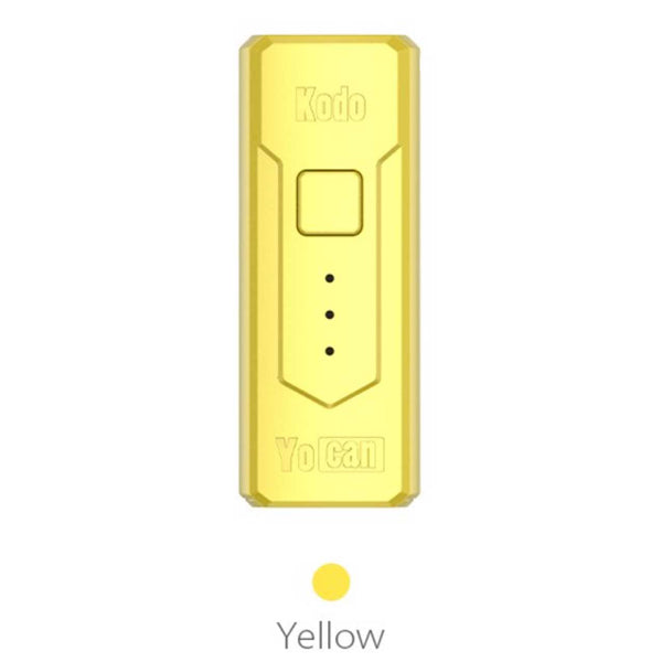 Yocan Kodo 400mAh 510 Battery (9pc Display) | Yellow