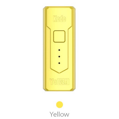 Yocan Kodo 400mAh 510 Battery (9pc Display) | Yellow
