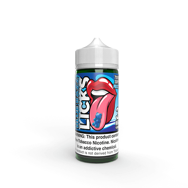 Licks TFN by Juice Roll Upz E-Liquid 100mL (Freebase) | Yummi Blue Raspberry Frozty