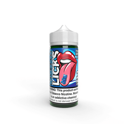Licks TFN by Juice Roll Upz E-Liquid 100mL (Freebase) | Yummi Blue Raspberry Frozty