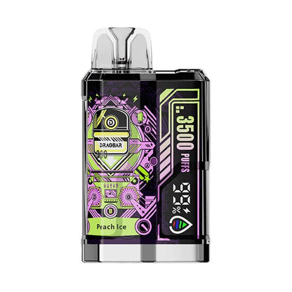 ZOVOO - DRAGBAR B3500 Disposable | 5000 Puffs | 8mL | 50mg | MOQ 10 | Peach Ice