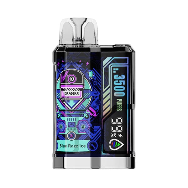 ZOVOO DRAGBAR B3500 Disposable 3500 Puffs 8mL 50mg MOQ 10 | Blue Razz Ice