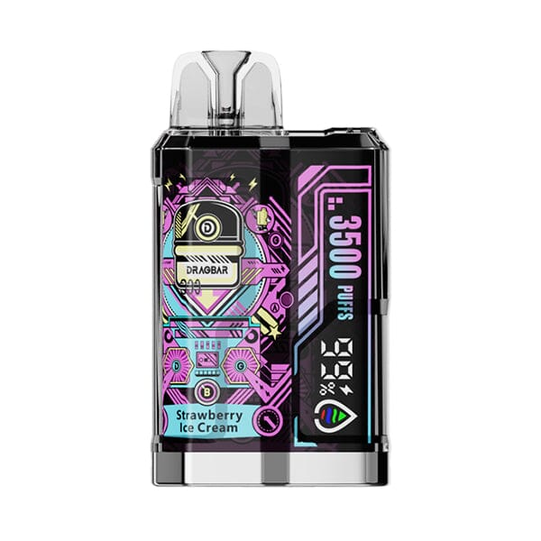 ZOVOO DRAGBAR B3500 Disposable 3500 Puffs 8mL 50mg MOQ 10 | Strawberry Ice Cream